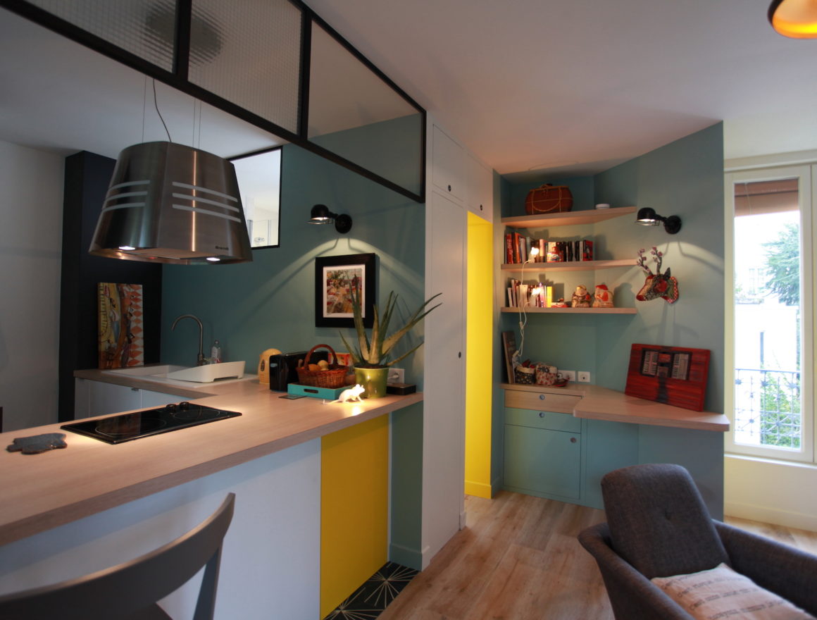 34 m2 I un appartement convivial et haut en couleur