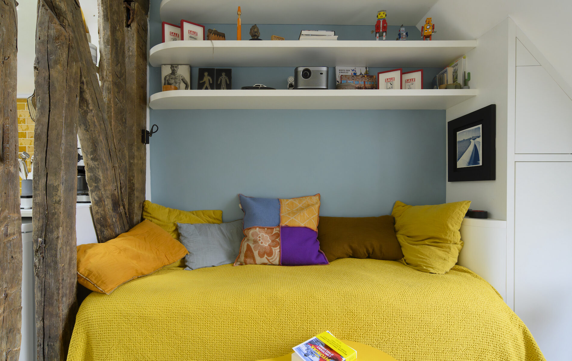 Salle d’eau dans un studio parisien de 12 m²